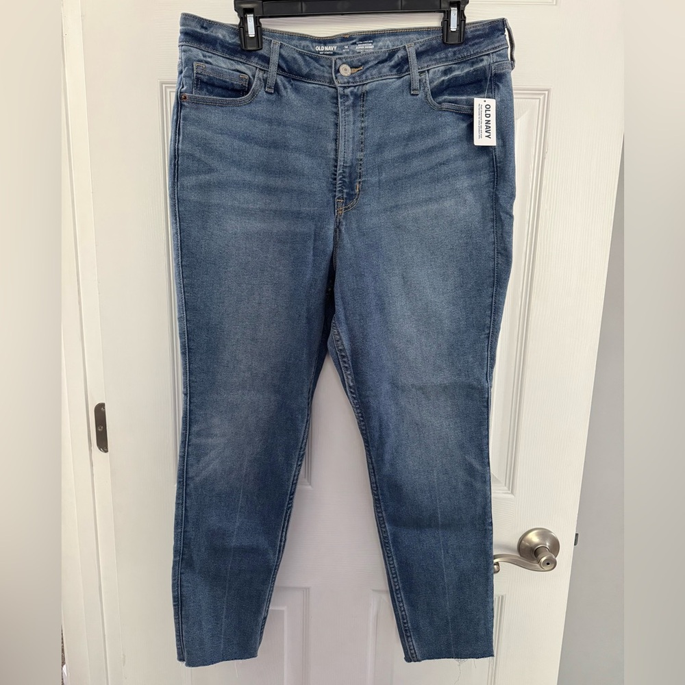 Old Navy Women's Extra High-Waisted Super Skinny Jeans